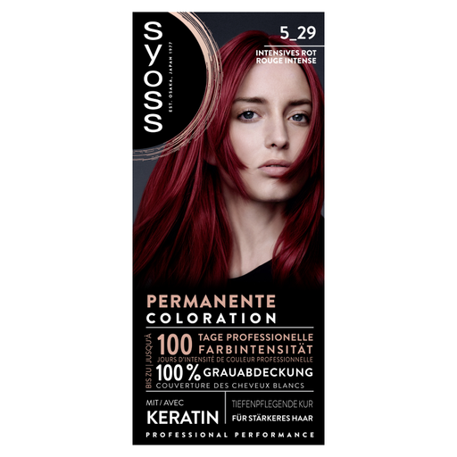 syoss Hair Color 5_29 Intense Red