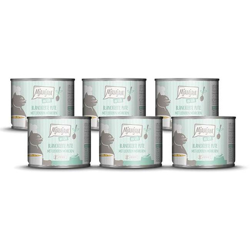 MjAMjAM - Blanched turkey with tasty carrots in gravy 185g*6