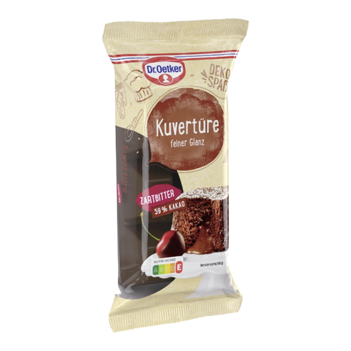 Dr. Oetker Dark Chocolate Baking Couverture 150g