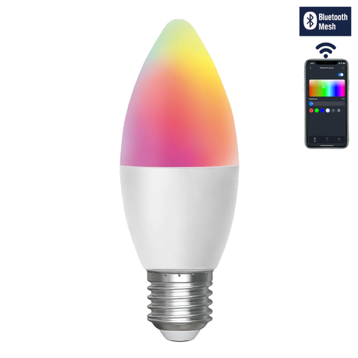 Aigostar Bluetooth Mesh Smart LED Bulb C37 E27