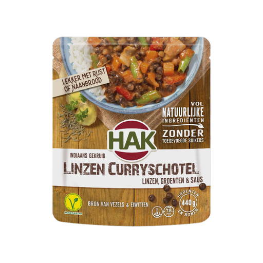 Hak Indian-Style Curried Lentil Stew - 550 g