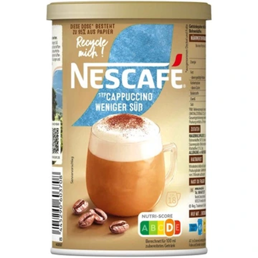NESCAF? Cappuccino Less Sweet 220g