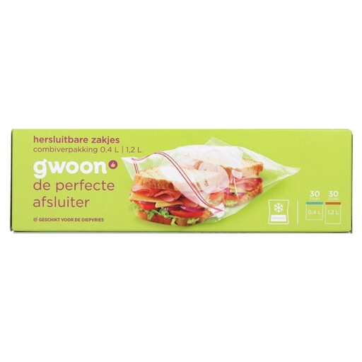 G'woon Hersluitbare Zakjes