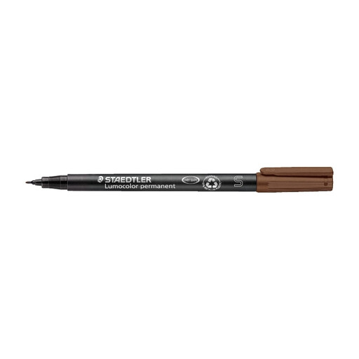 STAEDTLER Lumocolor Permanent S Brown Marker