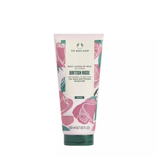 The Body Shop BODY LOTION BRITISH ROSE 200ML A0X