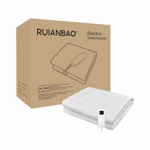 Ruianbao Double Electric Under Blanket Automatic Power-off timer Thermostat - 140 x 160 cm