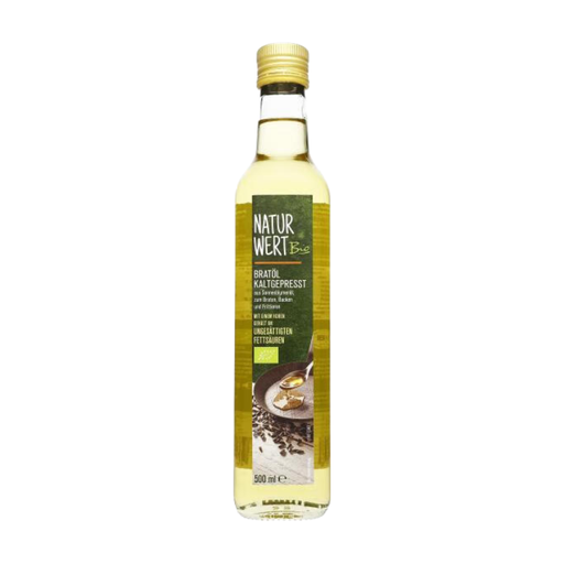 NaturWert Bio-Bratöl (kaltgepresst) 500ml
