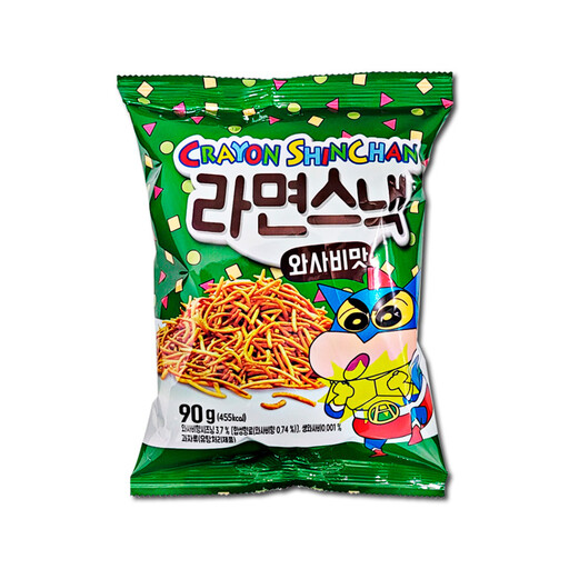 Crayon Shin-chan Ramen Snack Wasabi Flavor