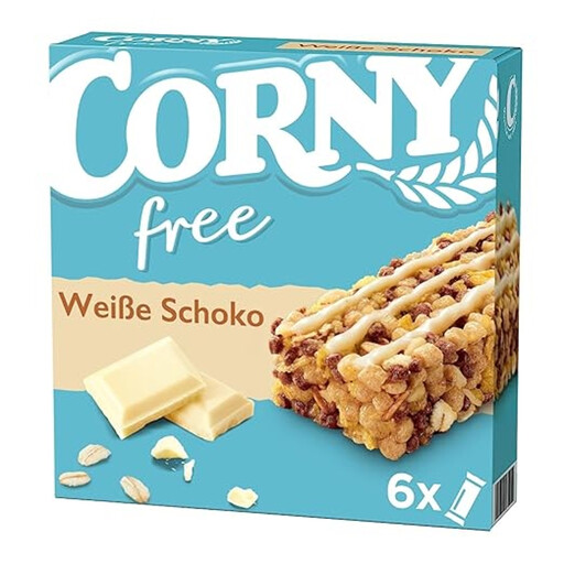 Corny Free White Chocolate Muesli Bars