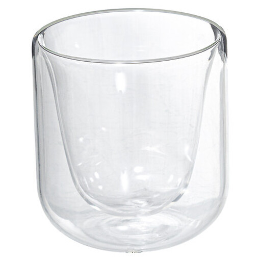 Atmosphera Kleiner doppelwandiger Glasbecher, 20 cl