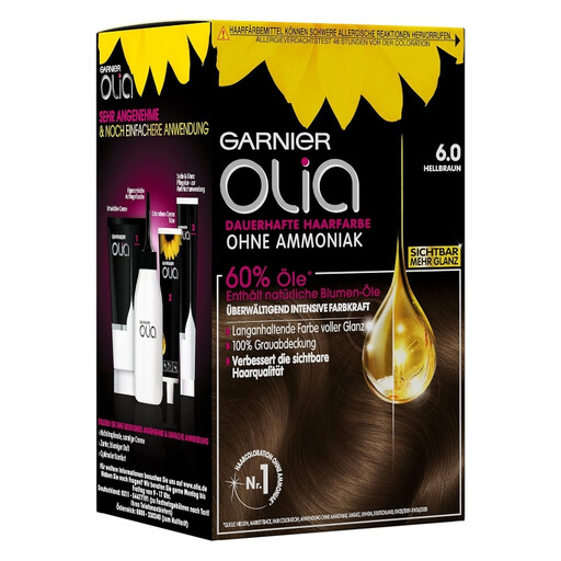 Garnier Olia Hair Color 6.0 Light Brown