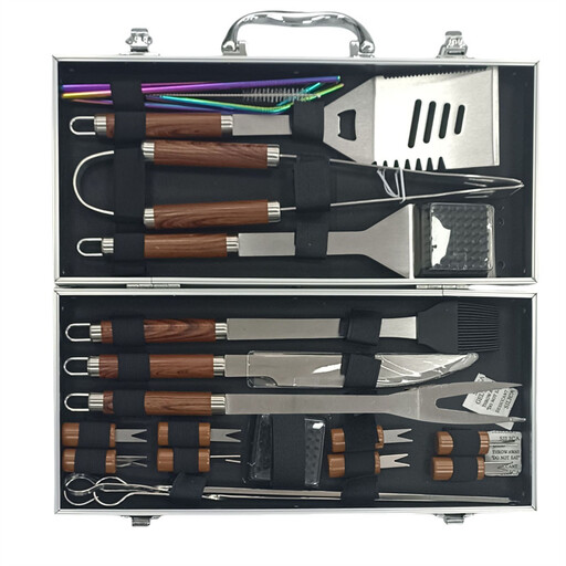 Huacan 23pcs Outdoor Camping Barbecue Tool Combination