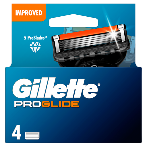 Gillette ProGlide Razor Refills for Men, 4 Count