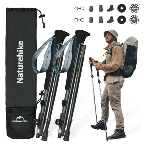 NatureHike 7075 Aluminum Ultralight Adjustable Trekking Poles