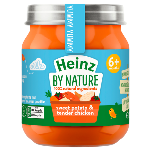 亨氏 (Heinz) 甘薯嫩鸡泥 6+ 个月 120g