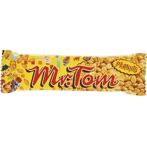 Mr. Tom Caramelized Peanut Candy Bar 40g