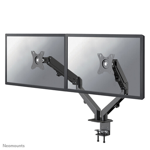 Neomounts DS70-700BL2 Dubbele monitorstandaard