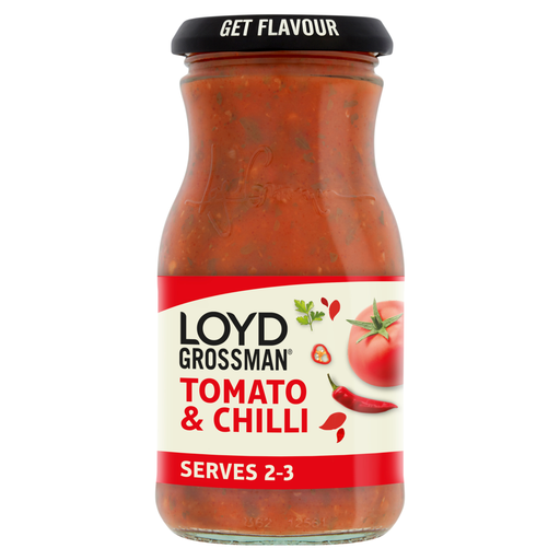 Loyd Grossman Tomato & Chilli Sauce 350g jar