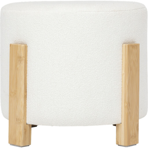 Bansa Hocker in Bouclé-Wei?