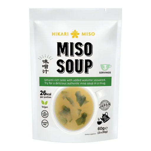 Hikari Miso Instant Miso Soup 3 Servings 60 g