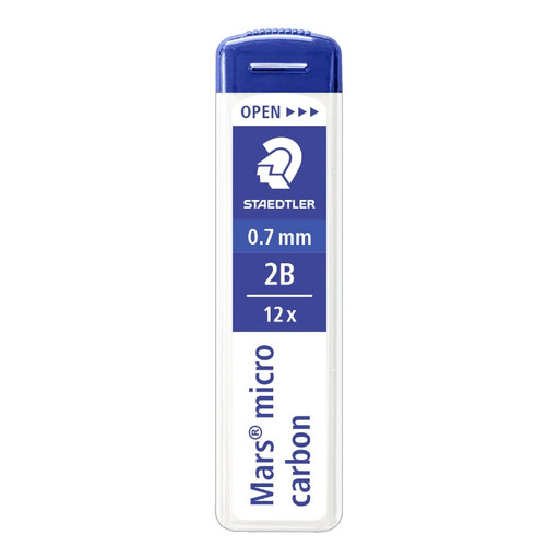 Mars micro carbon - 12 Graphitminen ?0.7mm 2B