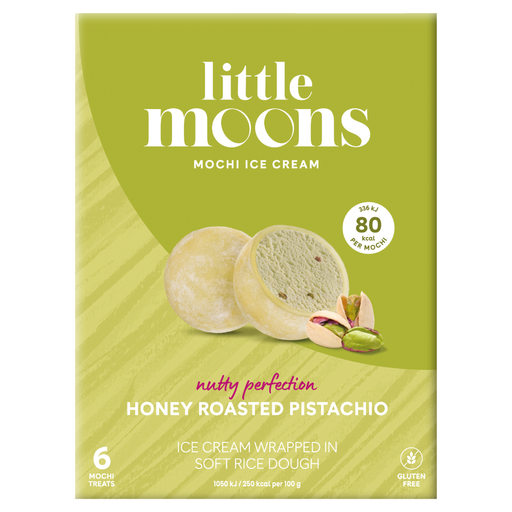 Little Moons Honey Roasted Pistachio Mochi Ice Cream
