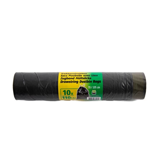 Cleany Vuilniszakken met trekband 110 L