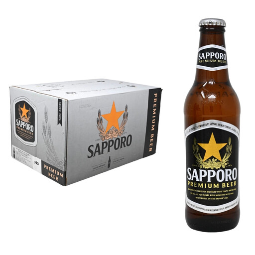 SAPPORO BEER 4.7% Alc 330ml*24