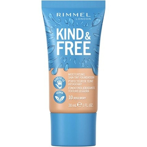 KIND + Free Moisturising Skin Tint Foundation Rose Ivory 10