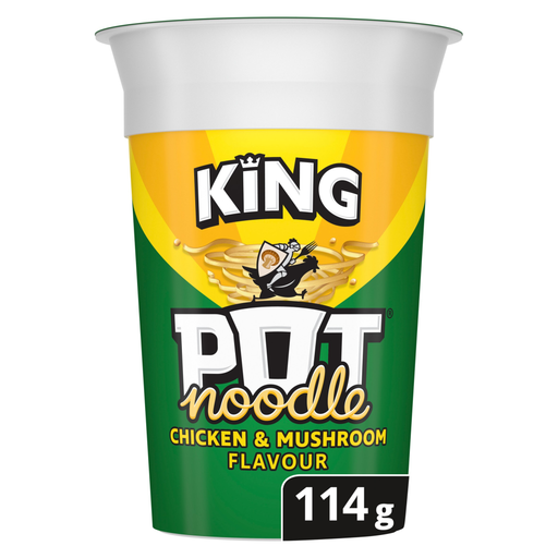 Pot Noodle King Chicken & Mushroom Flavour