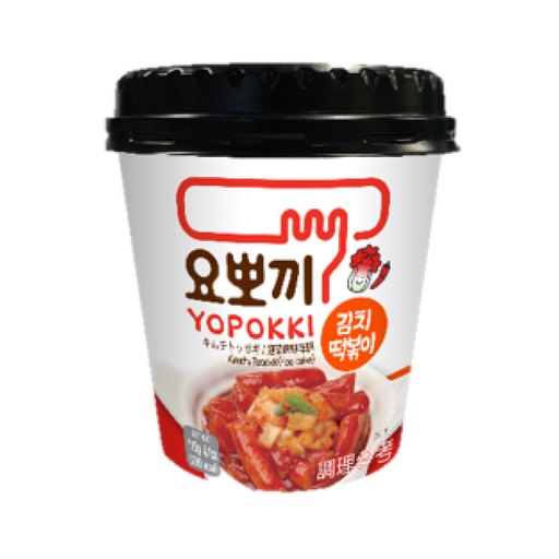 Yopokki Rice Cake Cup Kimchi 115g