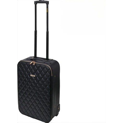ProWorld Travel Suitcase Quilt Design 20-inch