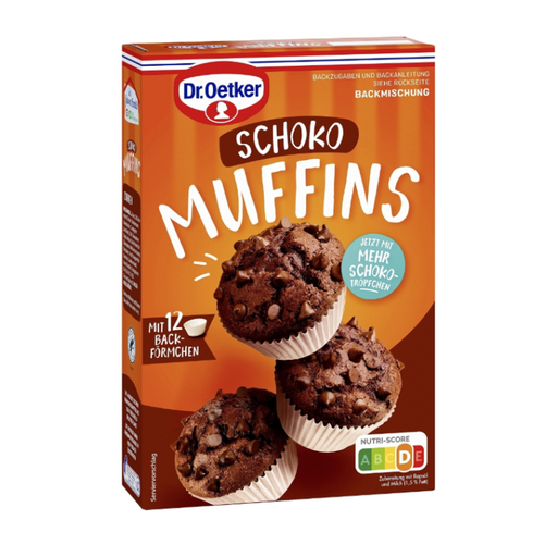 Dr. Oetker Double Chocolate Muffin Baking Mix 345g