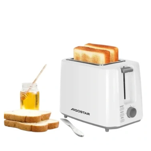 Aigostar Toaster 750W White VDE Warrior