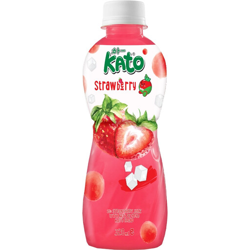 KATO Strawberry Juice with Nata De Coco 320ml
