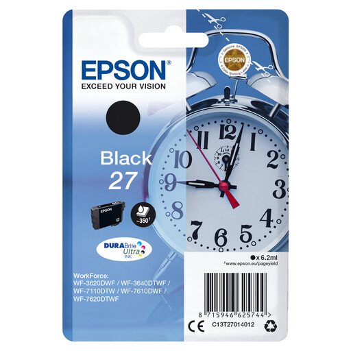 Epson DURABrite Ultra Ink Singlepack Black 27