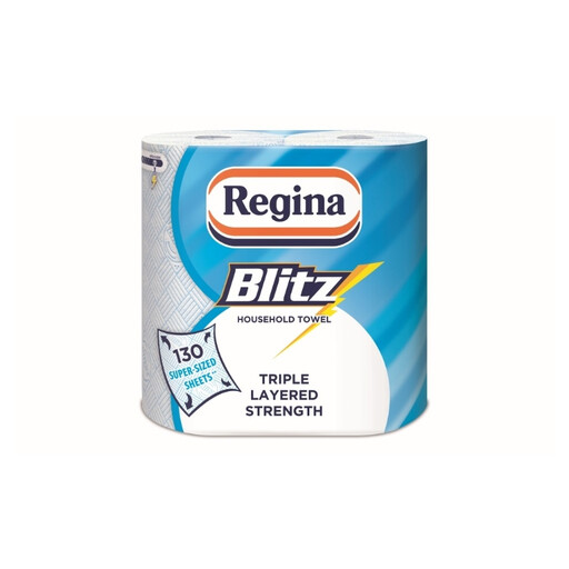 Regina BLITZ HOUSEHOLD TOWEL 3PLY 2 PACK
