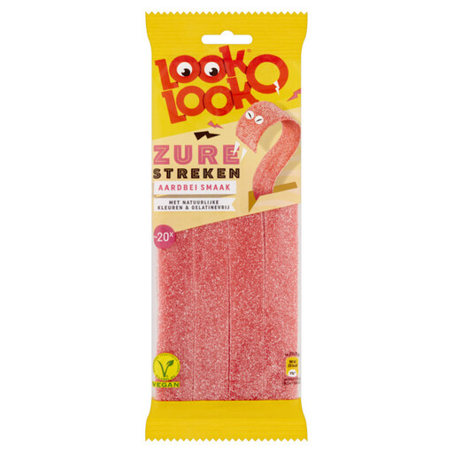 Look-O-Look Sour Strawberry Mats