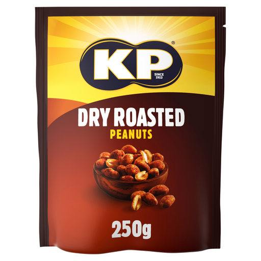 KP Dry Roasted Peanuts Reclose Pack 250g