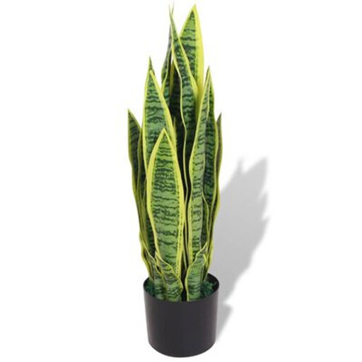 AORTA Artificial Sansevieria Plant with Pot - 65 cm, Green