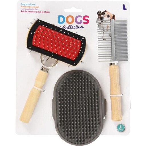 Dogs Collection Dog Comb 3-Piece Set