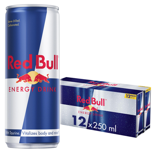 Red Bull Energy Drink 12 × 250 ml cans