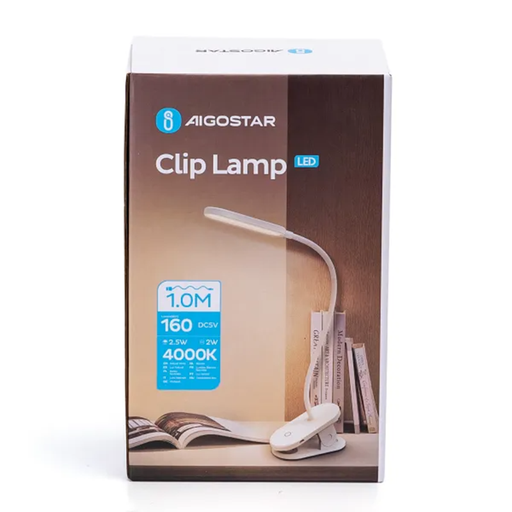 Aigostar LED Clip Lamp Rechargeable