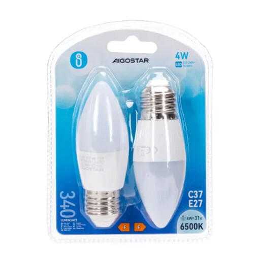 Aigostar LED A5 C37 E27 4W