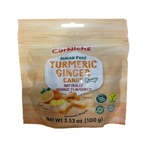 Corniche Sugar Free Ginger Fudge Orange
