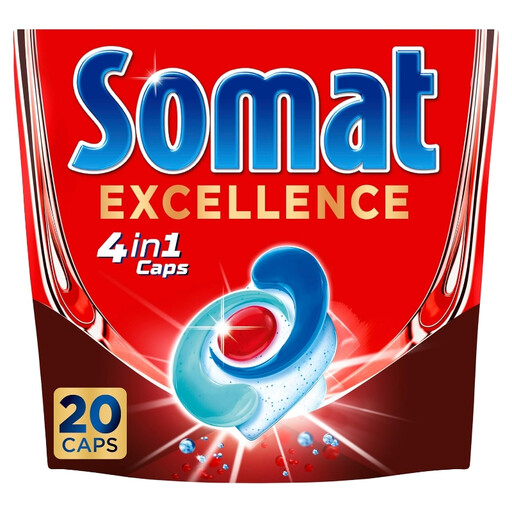 Somat Excellence 4in1 Caps M 380 g 20 Pieces