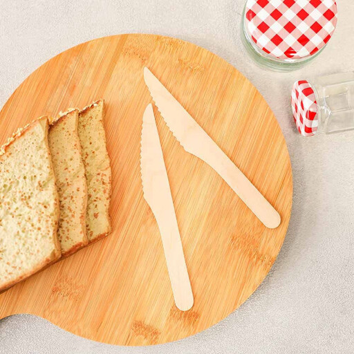 Bamboo Knife Cutlery - 20pcs