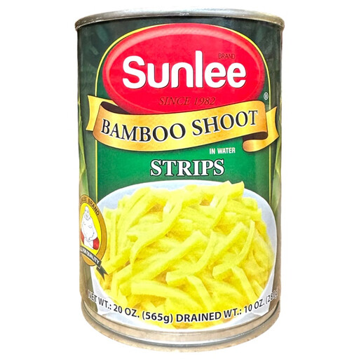 Sunlee Bamboo Strips in Water Can 565g