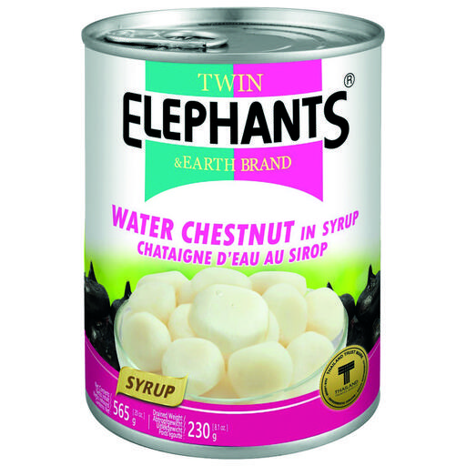 Twin Elephants Sugared Water Chestnuts 565g