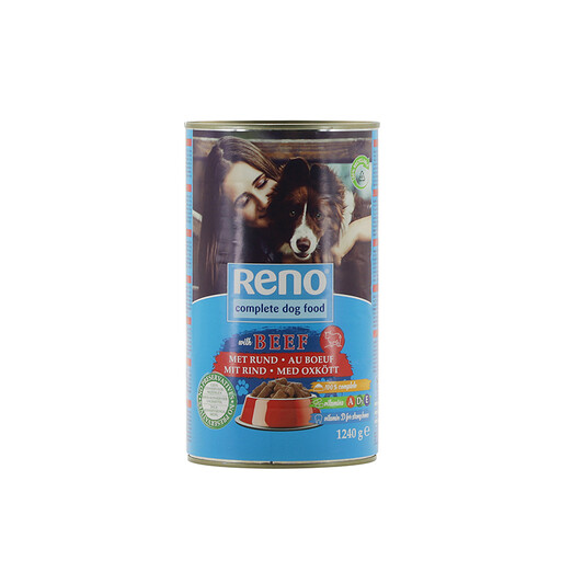 RENO Dog Chunks Sauce Beef – 1,24 kg